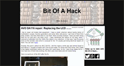 Desktop Screenshot of bitofahack.com